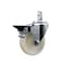 Service Caster 4'' Nylon Wheel Swivel 3/4'' Square Stem Caster with Brake SCC-SQ20S414-NYS-PLB-34 - alternate 1